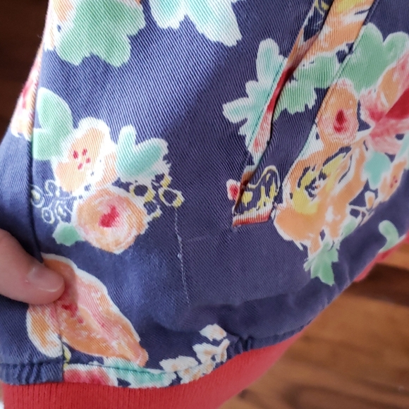 Matilda Jane Tween Camp Floral Bomber Jacket - Picture 4 of 4